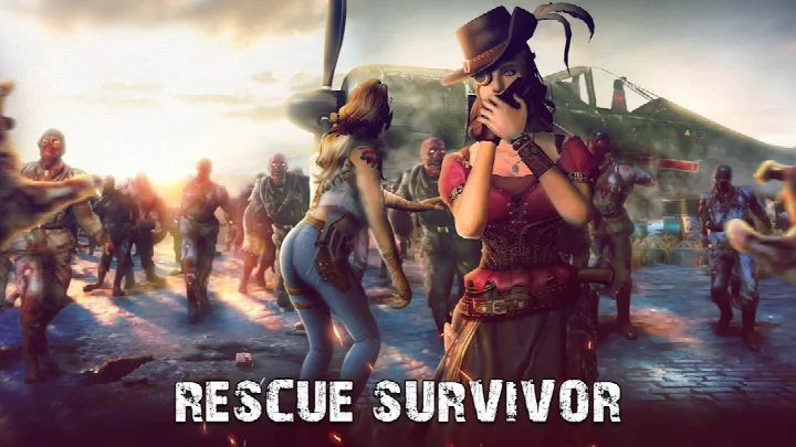 Dead Empire: Zombie War screenshot with country selection and unique combat units for each nation