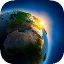 3D Rotating Earth Wallpaper icon