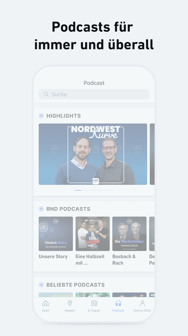NWZonline - Nachrichten bookmarks list with saved stories