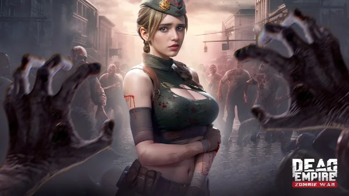 Dead Empire: Zombie War screenshot showing the troop control system for marching and changing routes