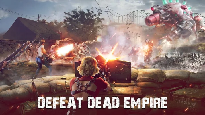 Dead Empire: Zombie War screenshot of the Halloween event with new artwork for Monopoly and Chain Gifts